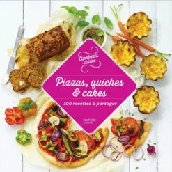 Budget 😉 100 Recettes à Partager Pizzas, Quiches et Cakes, chez Hachette 🔥