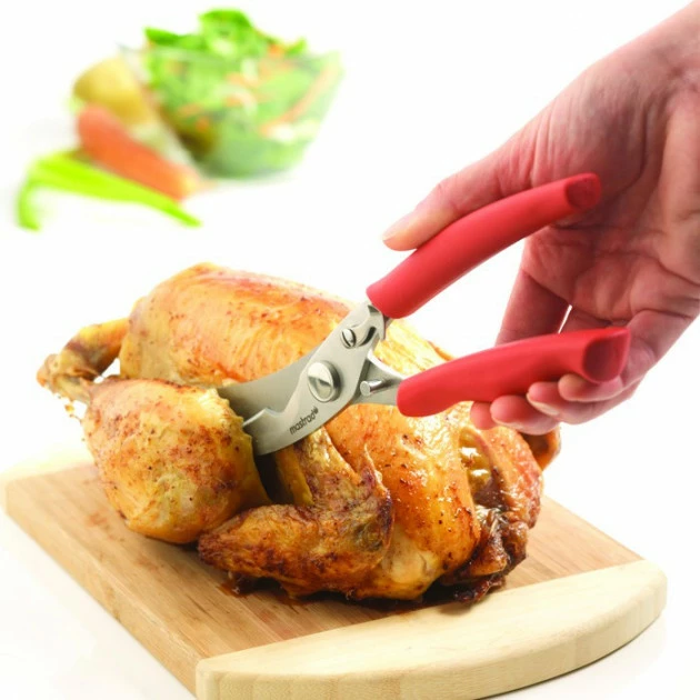 Ciseaux à Pizza et à Volaille en inox rouge Mastrad Grosses soldes ???? Ciseaux à Pizza et à Volaille en inox rouge Mastrad ✨ -Déglon Shop ciseaux a pizza et a volaille en inox rouge mastrad 1