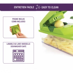 Remise đ Coupe-LĂ©gumes avec rĂ©servoir âš 8 Remise đ Coupe-LĂ©gumes avec rĂ©servoir âš -DĂ©glon Shop coupe legumes avec reservoir 1