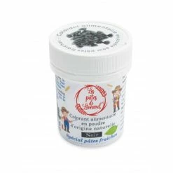 Meilleure affaire 🔔 DLUO Dépassée Colorant Alimentaire Naturel Noir pour Pâtes 3 g Les Pâtes de Léonard 😀