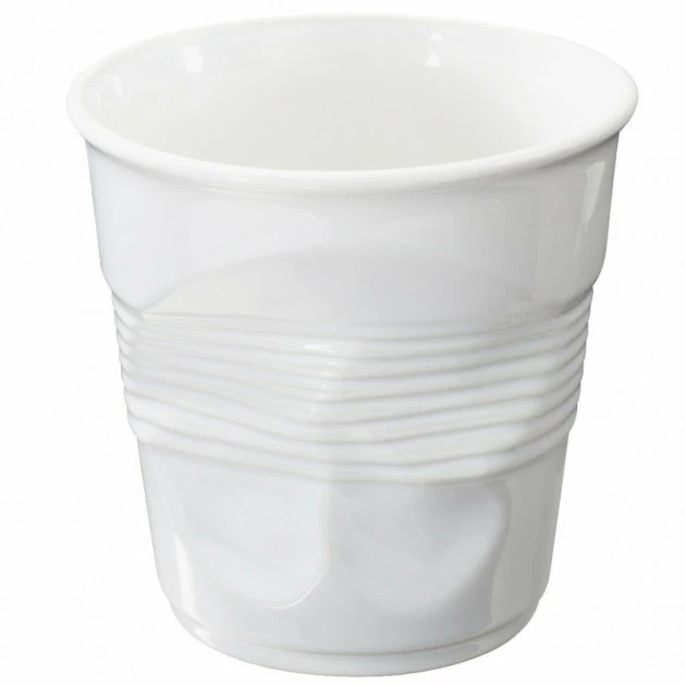 Gobelet Froissé Blanc 1 Litre Revol Nouveau ⌛ Gobelet Froissé Blanc 1 Litre Revol ❤️ -Déglon Shop gobelet froisse blanc 1 litre revol