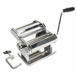 Nouveau 🎁 Machine à Pâtes Manuelle Inox Les Pâtes de Léonard ⭐