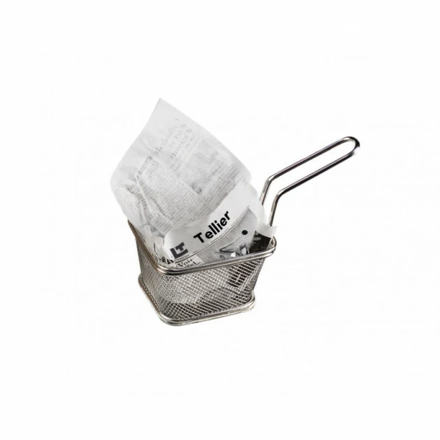 Mini Panier à Frites inox 1 portion Vente flash ???? Mini Panier à Frites inox 1 portion ???? -Déglon Shop mini panier a frites inox 1 portion 1