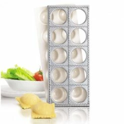 Meilleure affaire ⌛ Moule ravioli et poussoir à foncer x10 carrés dentelles 🥰