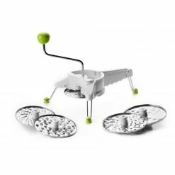 Grosses soldes 😍 Moulin à Julienne Inox Ø 25 cm + 5 Disques Ibili 🥰