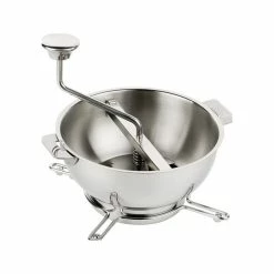 Tout neuf ❤️ Moulin à Légumes Mutine Ø 20 cm Manche Amovible Inox Cristel 🛒