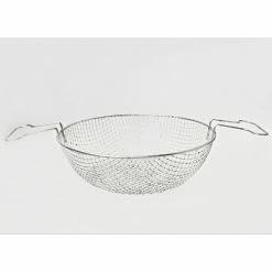 Tout neuf 😉 Panier à Friture Étamé Bombé 40 cm pour bassine 😍