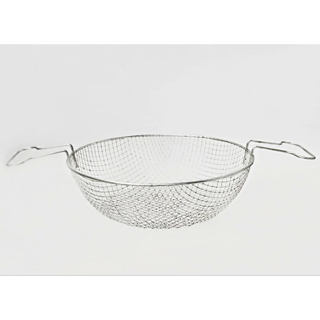 Panier à Friture Étamé Bombé 50 cm pour bassine Sortie ???? Panier à Friture Étamé Bombé 50 cm pour bassine ???? -Déglon Shop panier a friture etame bombe 50 cm pour bassine