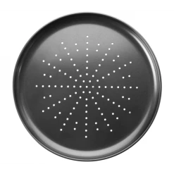 Offres 😀 Plat à Pizza Rond Moka Ø28 cm Ibili 😉