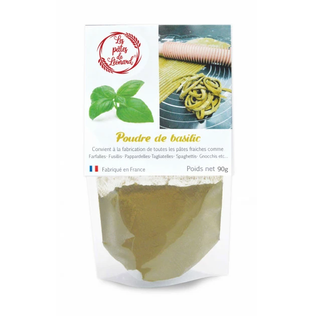 Offres ❤️ Poudre de Basilic 90 g Les Pâtes de Léonard 👏 3 Offres ❤️ Poudre de Basilic 90 g Les Pâtes de Léonard 👏