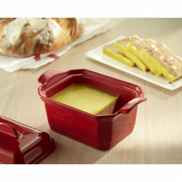 Promo đ Terrine Ă foie gras avec presse 0,6L Emile Henry - Couleur Farine â€ïž 4 Promo đ Terrine Ă foie gras avec presse 0,6L Emile Henry - Couleur Farine â€ïž â Image 2