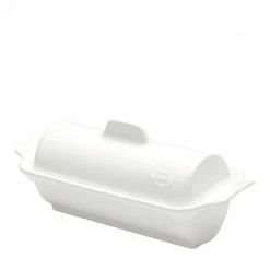 Coupon 💯 Terrine à foie gras façon médaillon 0,5L Emile Henry - Couleur Farine 🎁