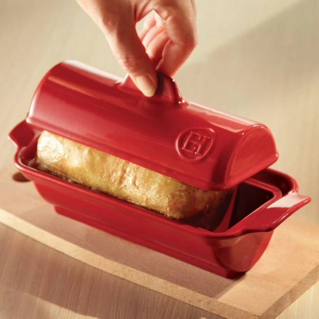 Meilleur prix 🧨 Terrine à foie gras façon médaillon 0,6L Emile Henry - Couleur Grand Cru 🥰 8 Meilleur prix 🧨 Terrine à foie gras façon médaillon 0,6L Emile Henry - Couleur Grand Cru 🥰 – Image 6