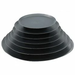 Budget 😀 Tourtière Ronde Ø 24 cm Tôle Bleuie De Buyer 🛒